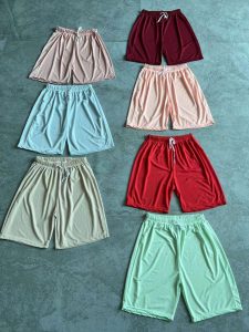 Men’s and women’s ice silk shorts#J051407