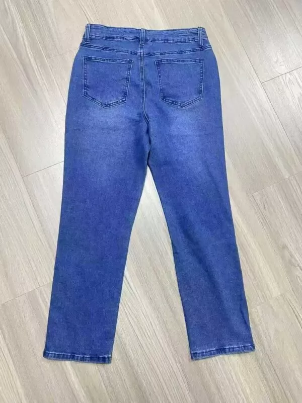 T080402 Foreign Trade Full Order Elastic Jeans Around 3000 Strips - 图片 3