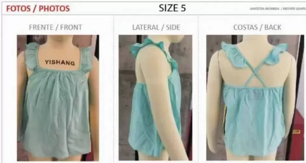 T020501 5000 pieces of children's skirts from Europe and America