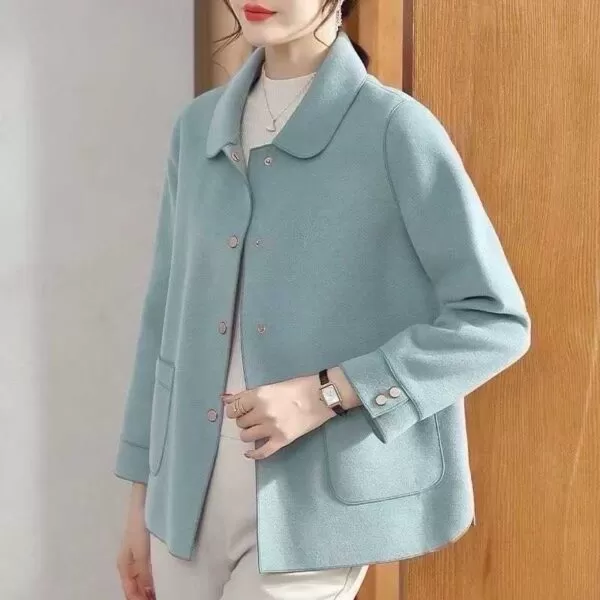 Women's double-sided short nylon coat number：25091401 - 图片 8