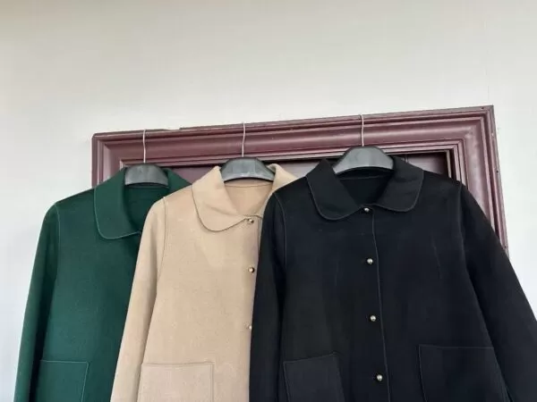 Women's double-sided short nylon coat number：25091401 - 图片 3