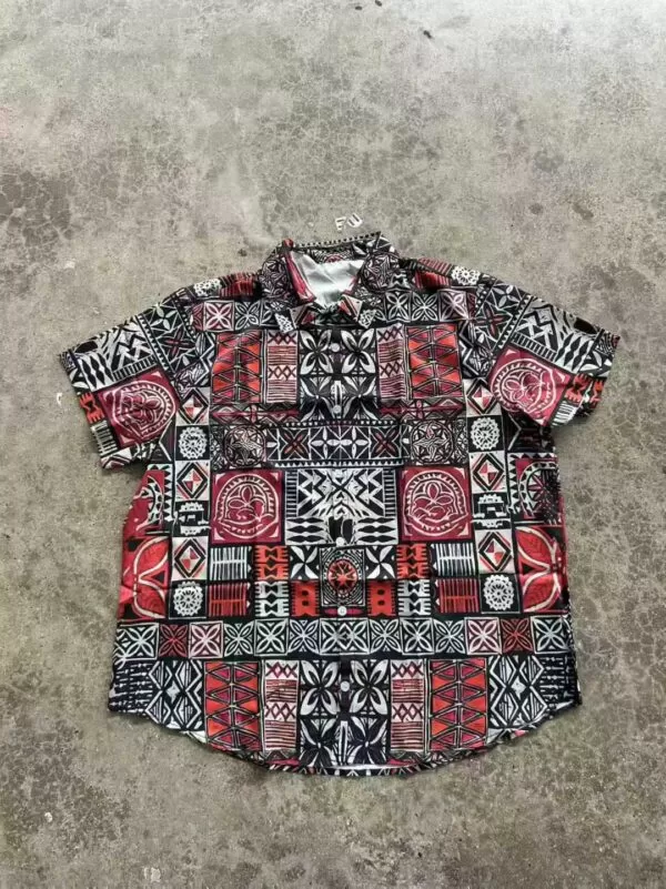 Flower shirt short sleeved Number：250923 - 图片 7