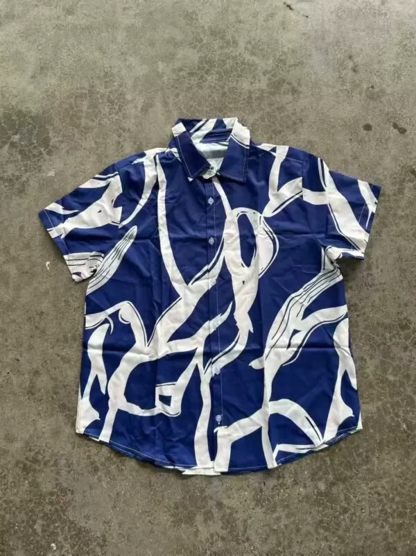 Flower shirt short sleeved Number：250923 - 图片 6