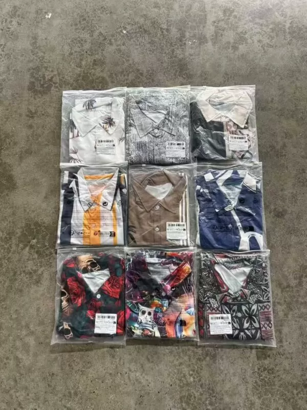 Flower shirt short sleeved Number：250923
