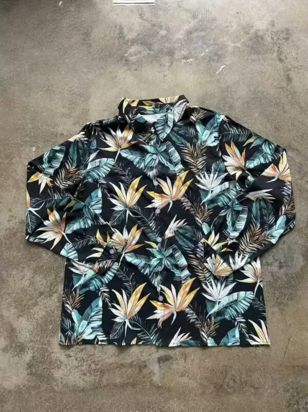 Flower shirt short sleeved Number：250923 - 图片 2