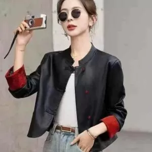 National style leather jacket number: 250928