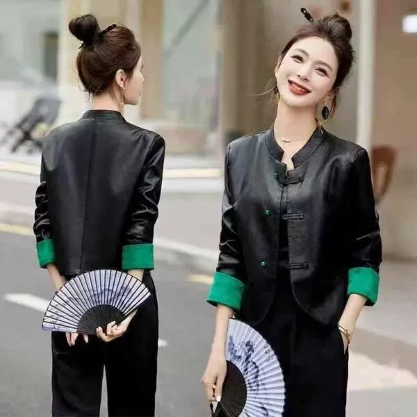 National style leather jacket number: 250928 - 图片 4