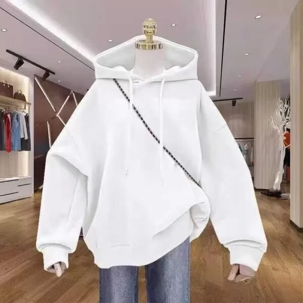 Number：250921 Unisex hooded solid color hoodie - 图片 5