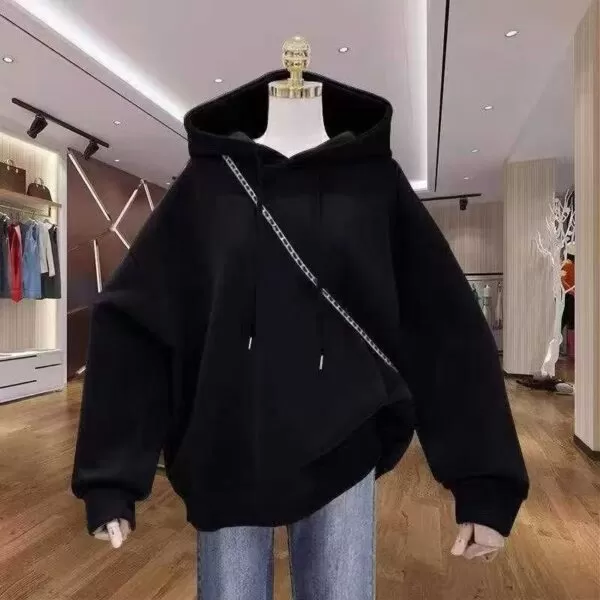 Number：250921 Unisex hooded solid color hoodie - 图片 6
