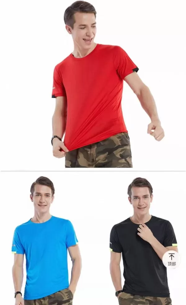 Number：250921   Men's sports T-shirt - 图片 4