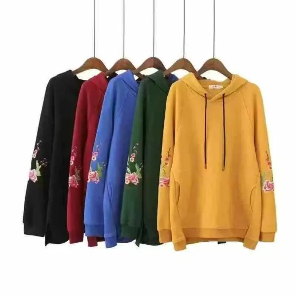 Hoodie with velvet embroidery large edition hoodie  Number：250928 - 图片 3