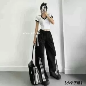 Elastic waistband pants Number:251005